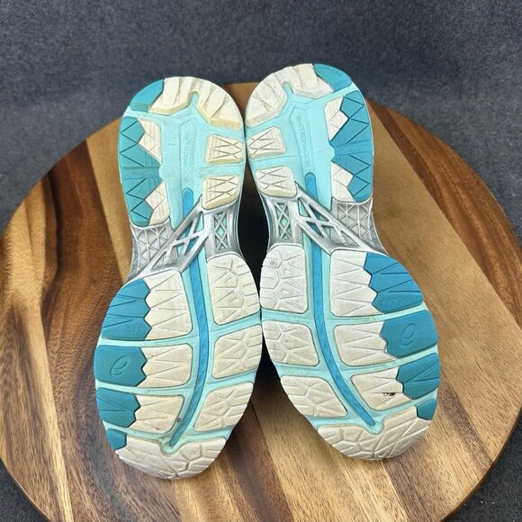 ASICS Gel-Kayano 23 T6A5N Women’s Size 7.5 Blue Floral Running Shoes FlyteFoam - Picture 10 of 11